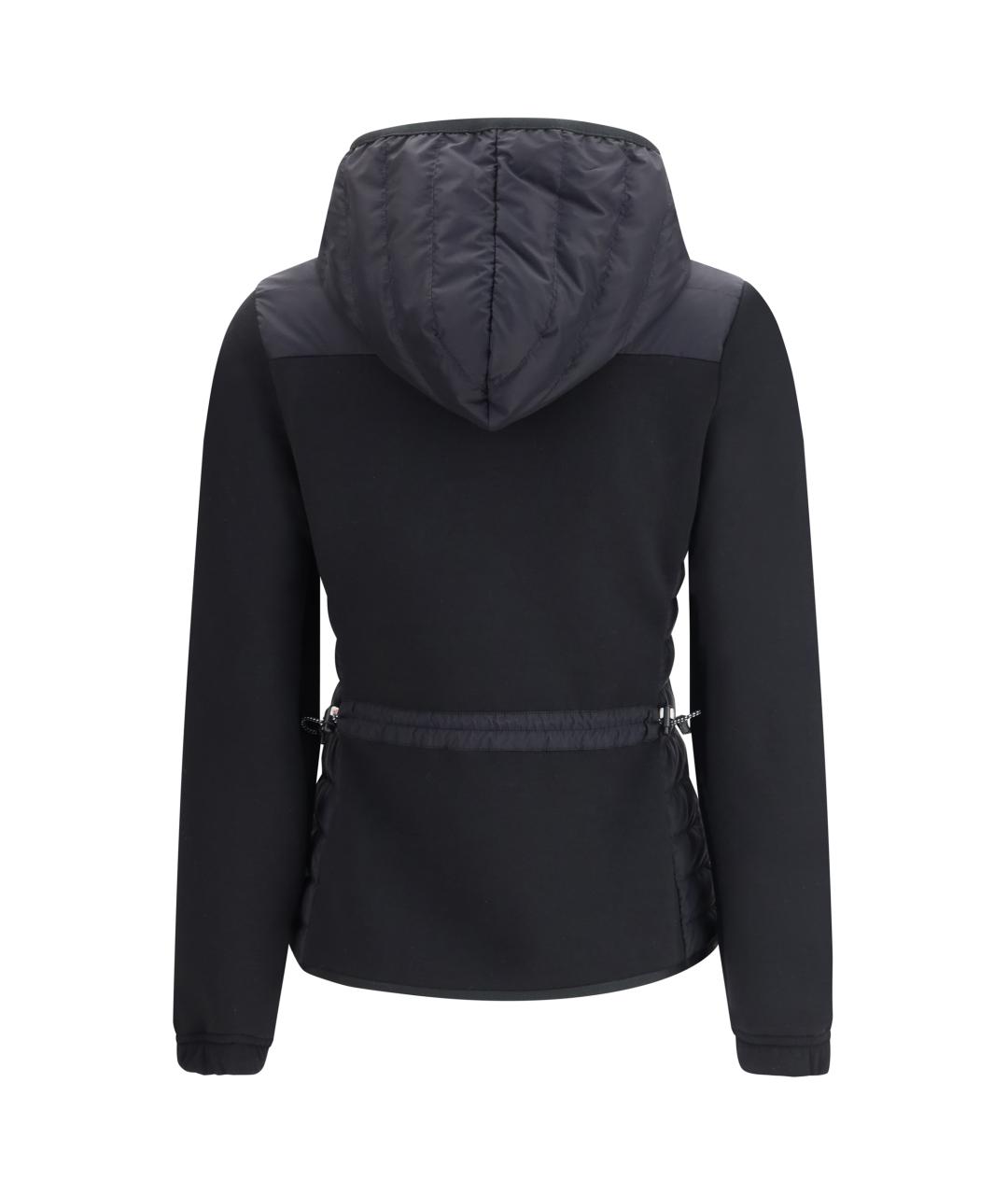 MONCLER GRENOBLE Черная полиамидовая куртка, фото 2