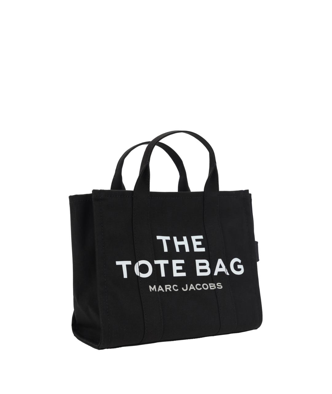 MARC JACOBS Черная хлопковая сумка тоут, фото 2