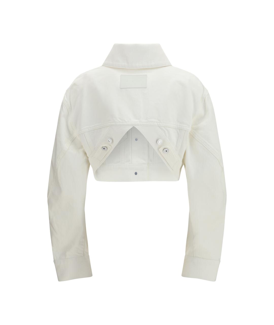 GIVENCHY Белая хлопковая куртка, фото 2