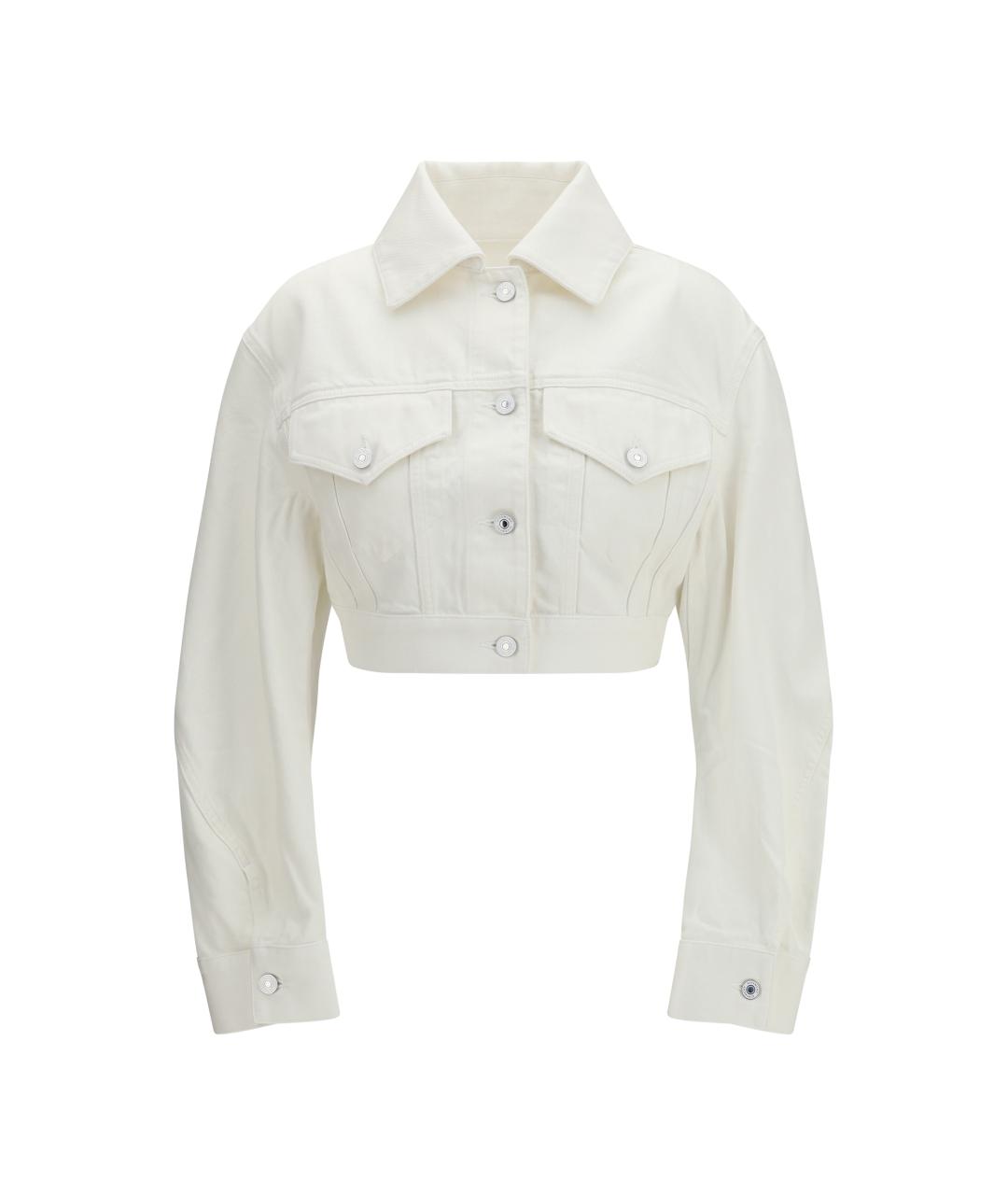 GIVENCHY Белая хлопковая куртка, фото 1