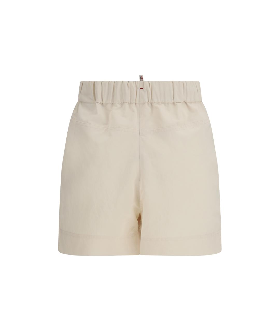 MONCLER GRENOBLE Бежевые шорты, фото 2