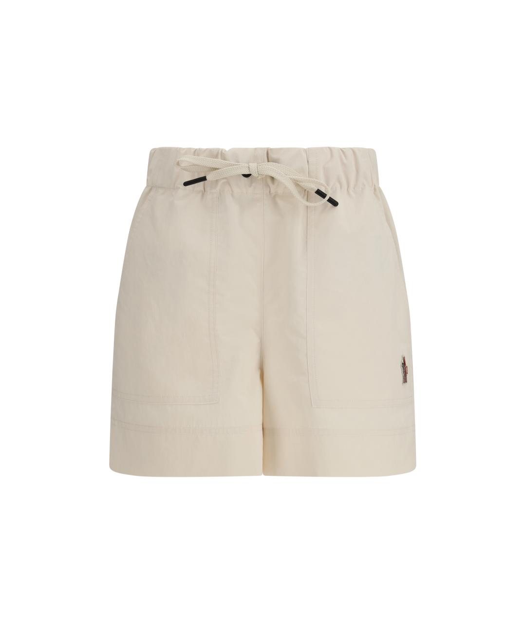 MONCLER GRENOBLE Бежевые шорты, фото 1