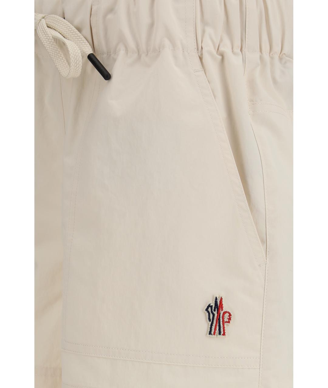 MONCLER GRENOBLE Бежевые шорты, фото 3
