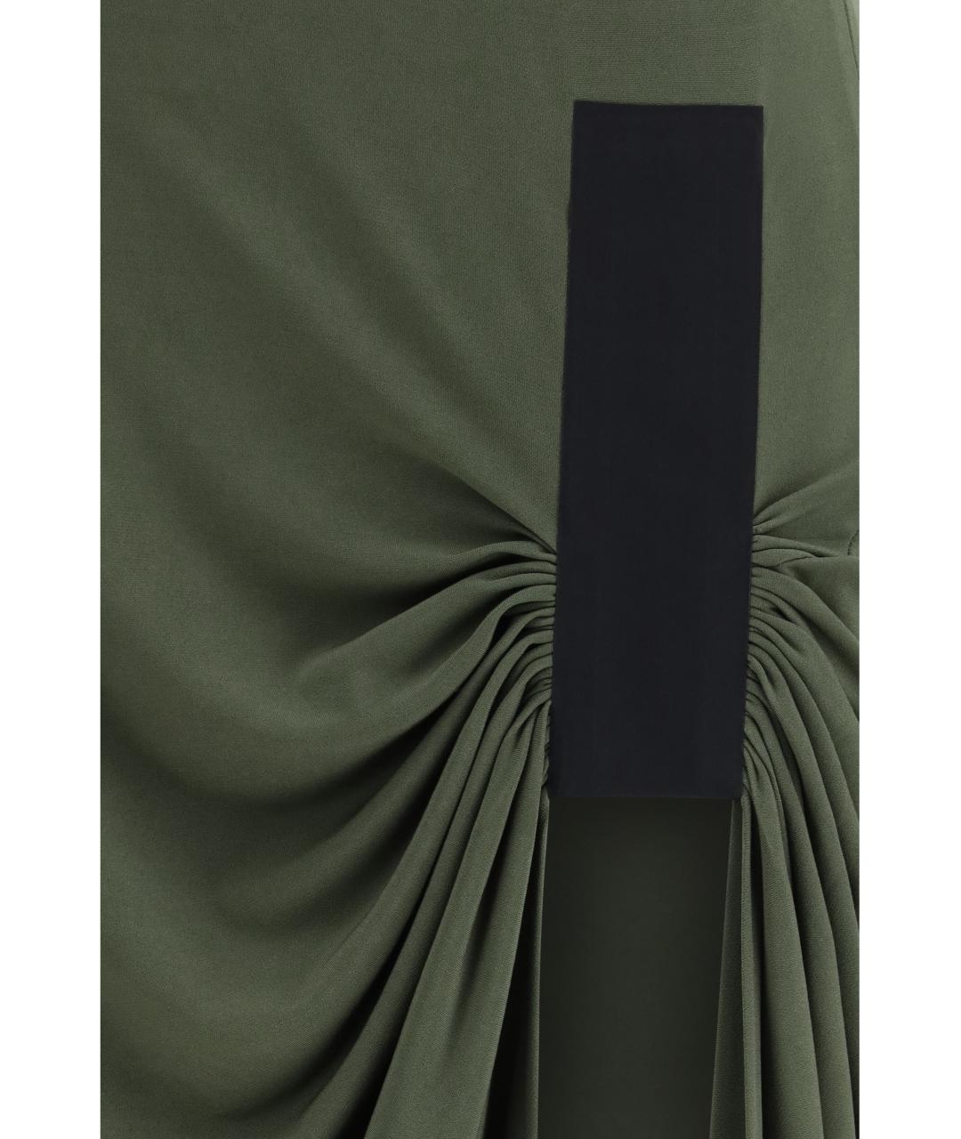 COPERNI Зеленые полиэстеровое коктейльное платье, фото 2