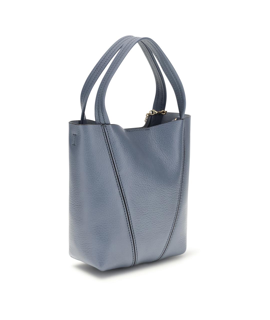 CHLOE Синяя кожаная сумка тоут, фото 3