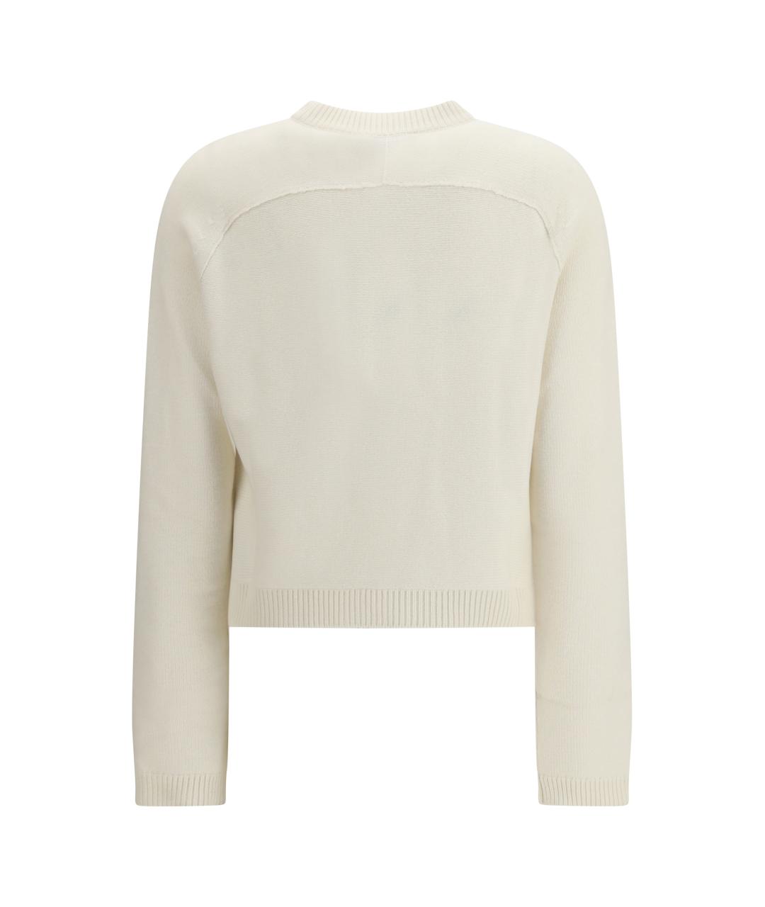 GUCCI Белый шерстяной кардиган, фото 2