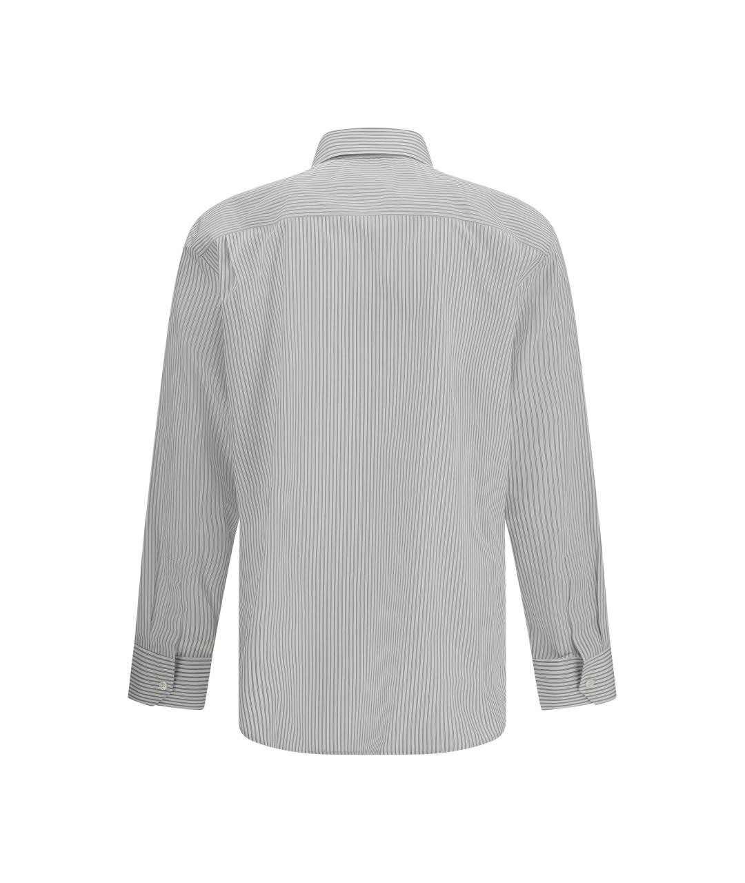 SAINT LAURENT Мульти хлопковая кэжуал рубашка, фото 2