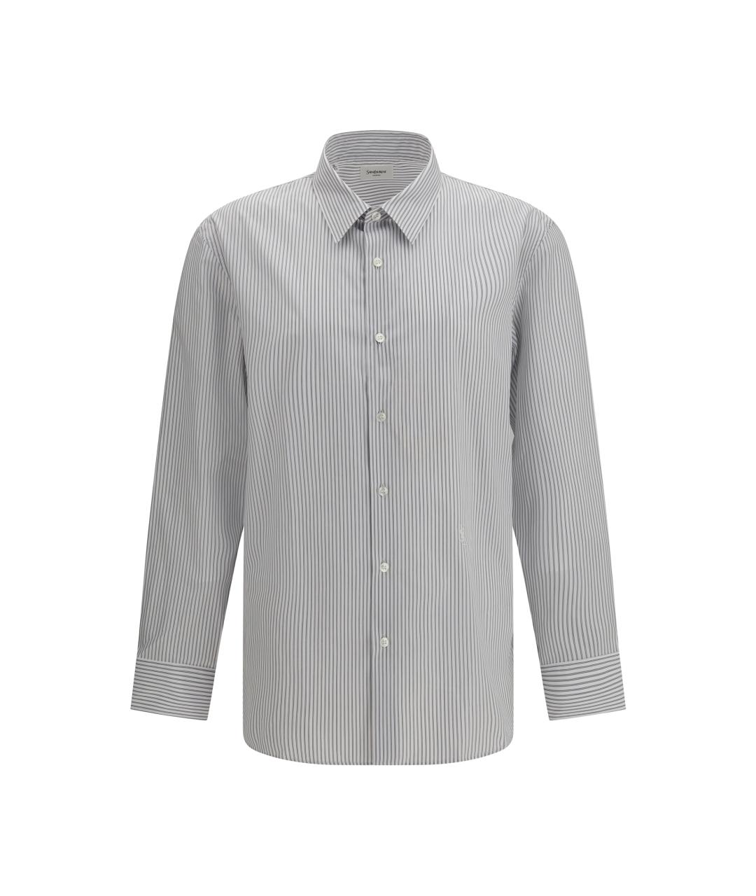 SAINT LAURENT Мульти хлопковая кэжуал рубашка, фото 1