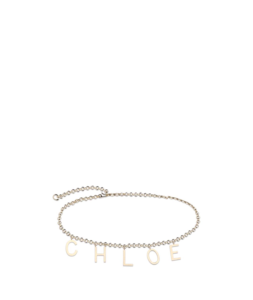 CHLOE Золотой ремень, фото 1