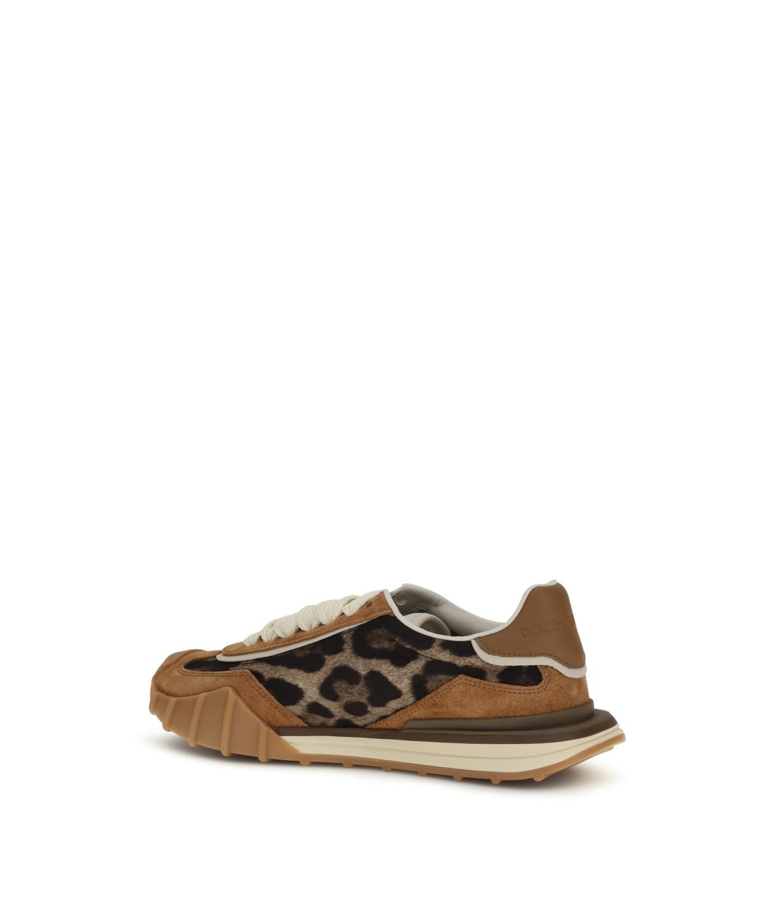 DOLCE&GABBANA Мульти кожаные кроссовки, фото 3