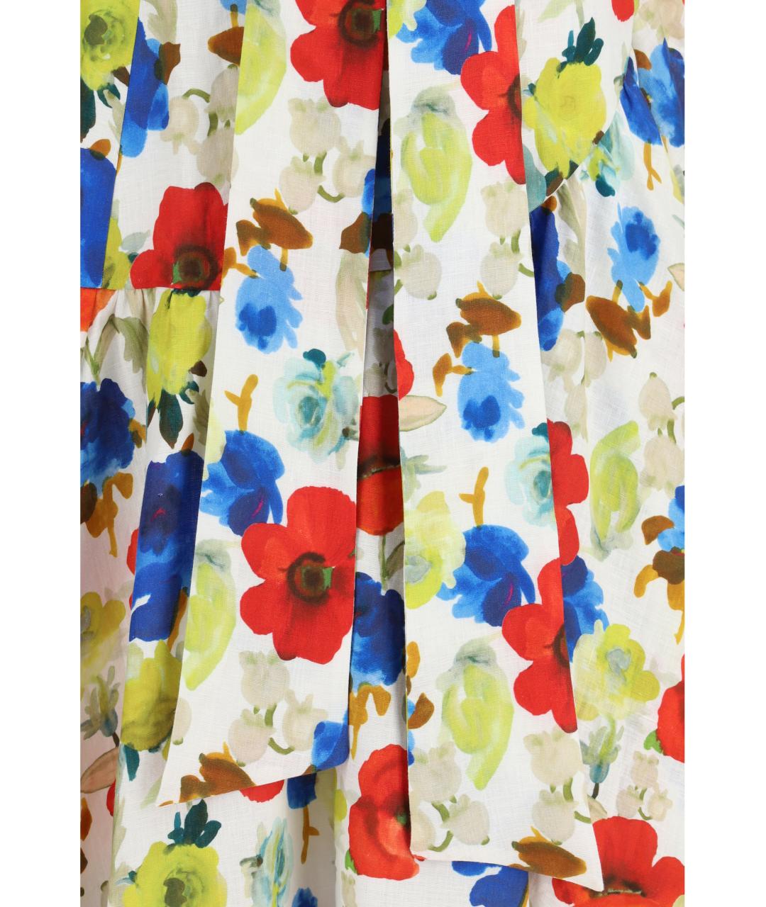 SARA ROKA Мульти льняная юбка макси, фото 3