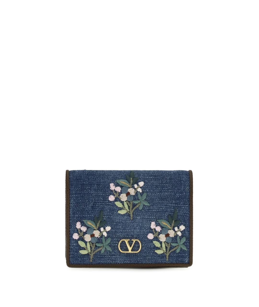 VALENTINO Синий кошелек, фото 1