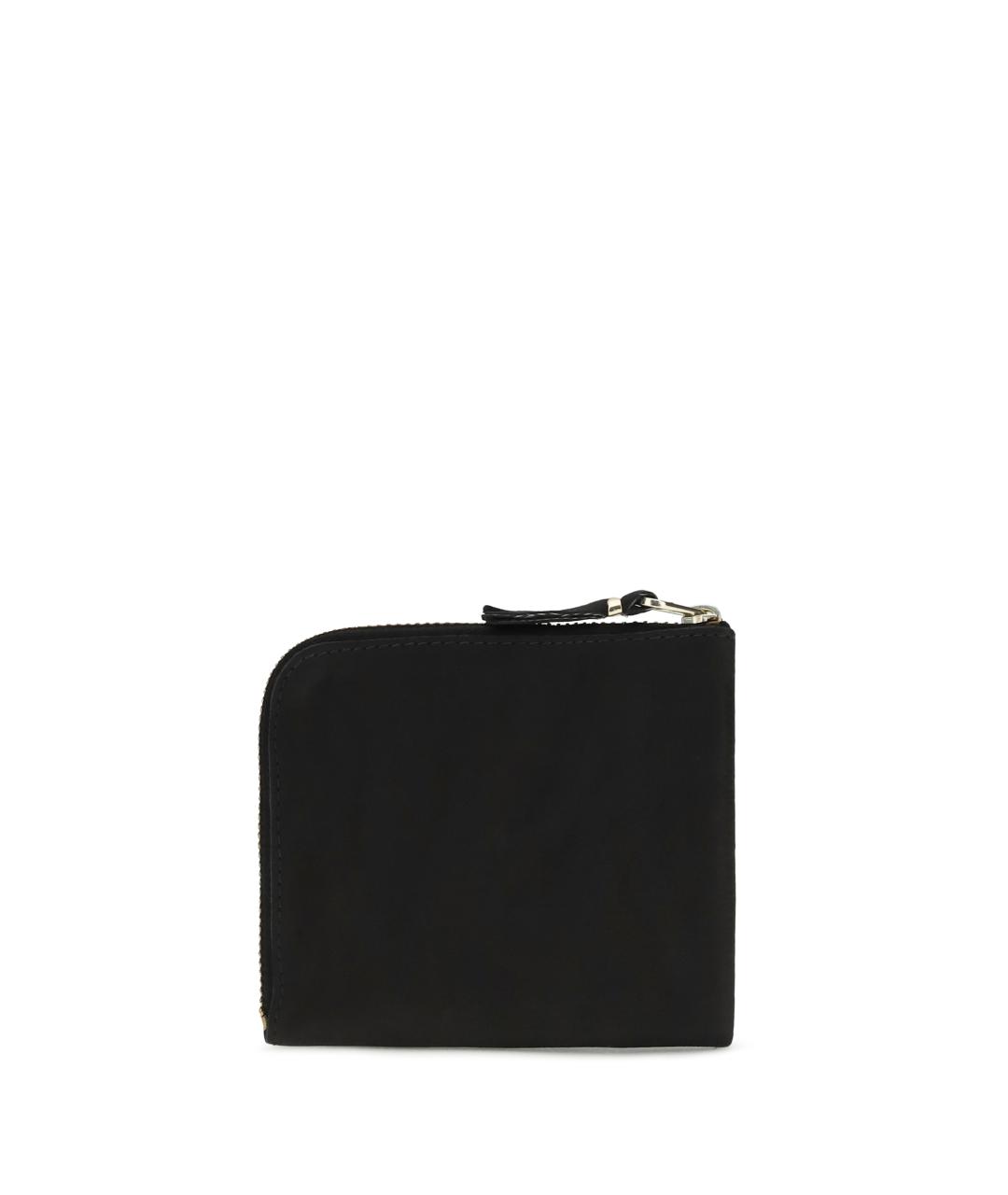 COMME DES GARÇONS WALLET Черный кожаный кардхолдер, фото 2