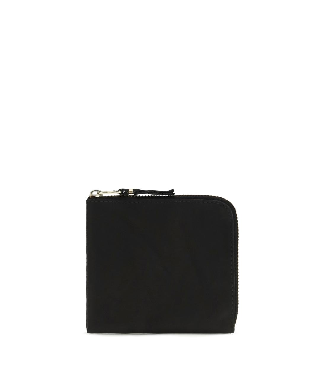 COMME DES GARÇONS WALLET Черный кожаный кардхолдер, фото 1