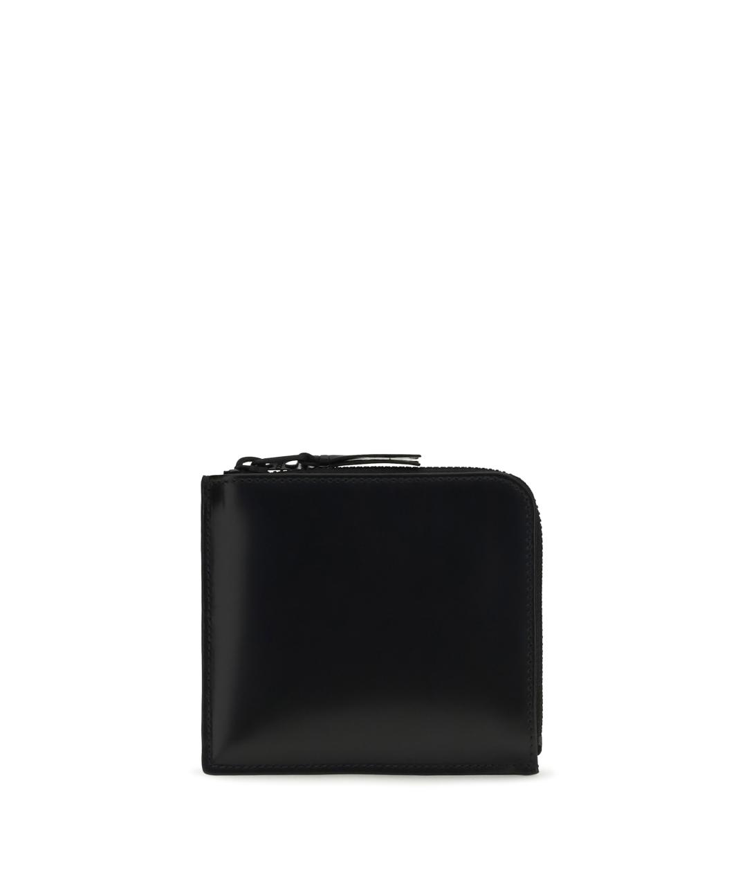 COMME DES GARÇONS WALLET Черный кожаный кошелек, фото 1