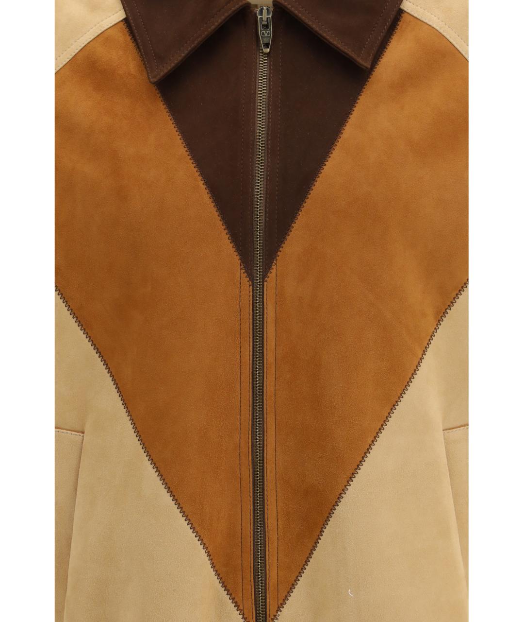 VALENTINO Мульти замшевая куртка, фото 3