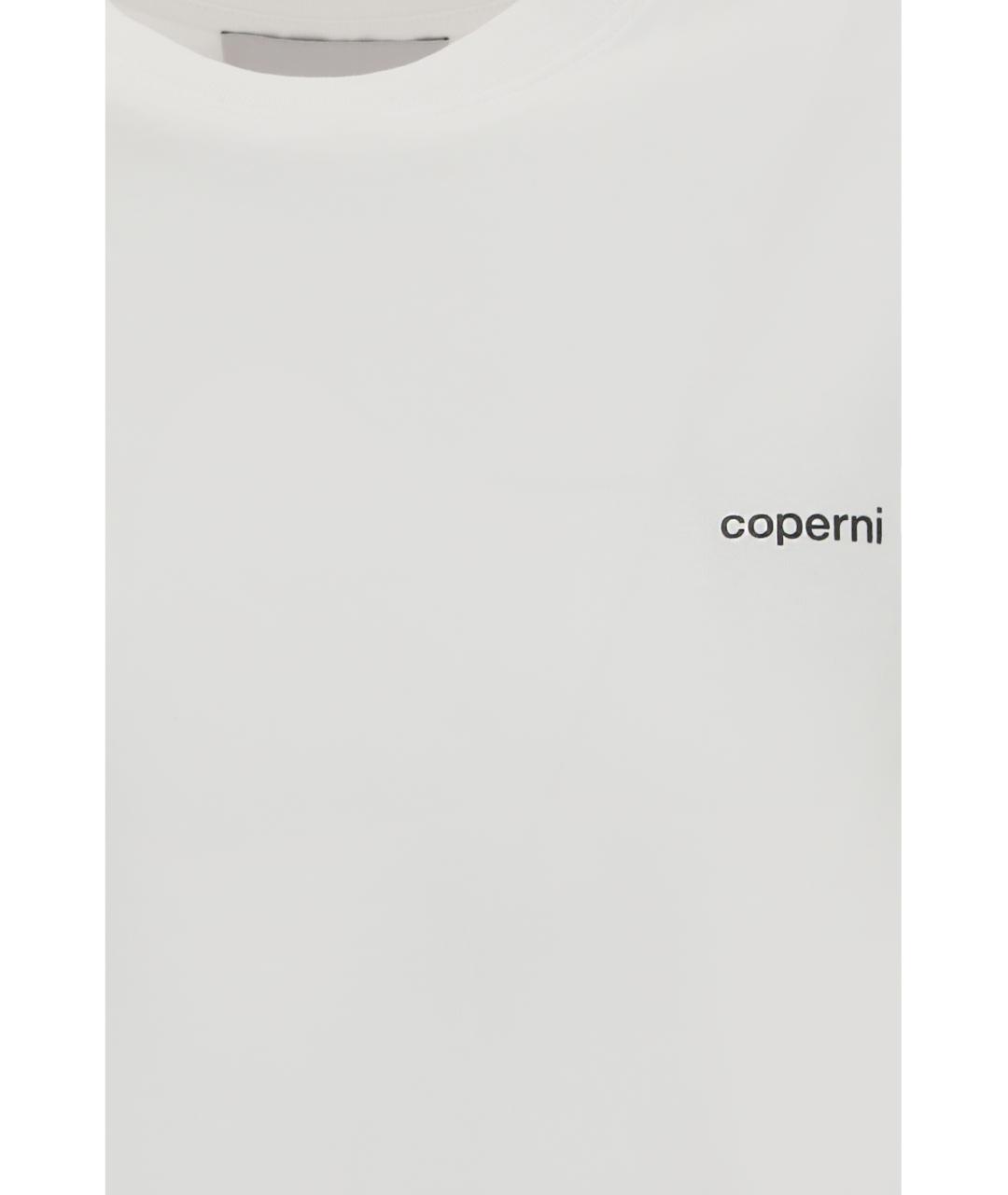 COPERNI Белая хлопковая футболка, фото 3