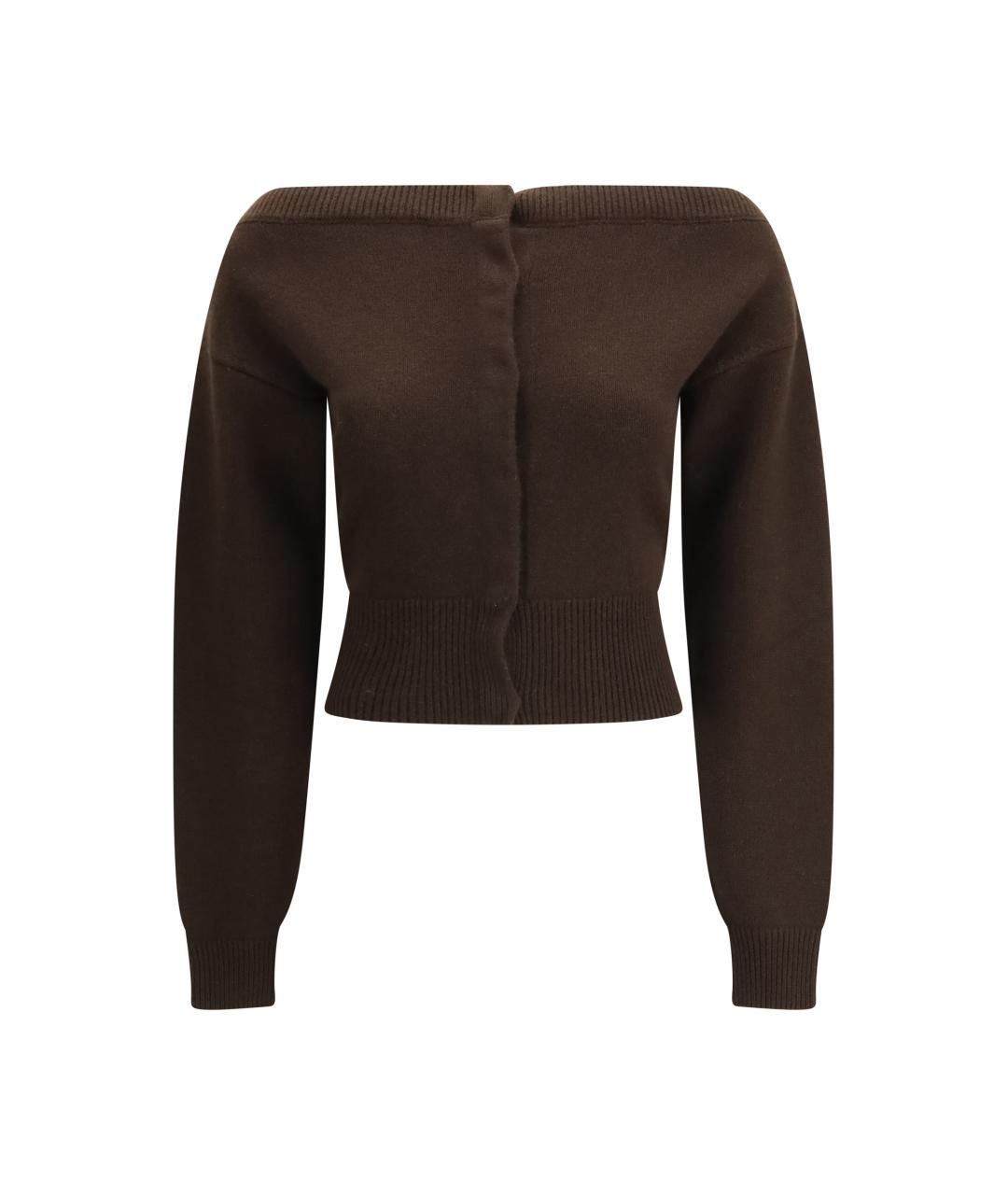 TOM FORD Коричневый кашемировый кардиган, фото 1