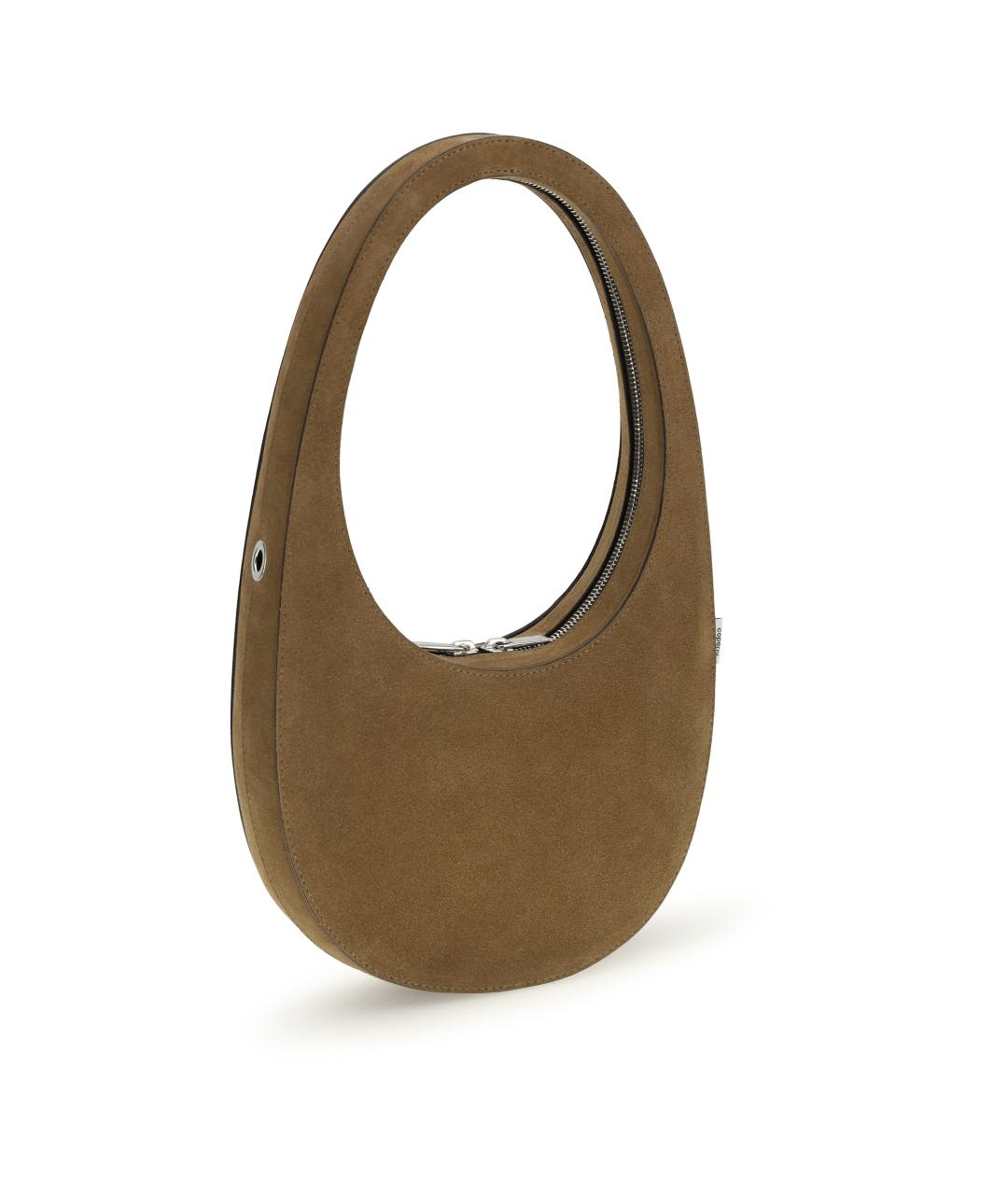 COPERNI Коричневая кожаная сумка через плечо, фото 3