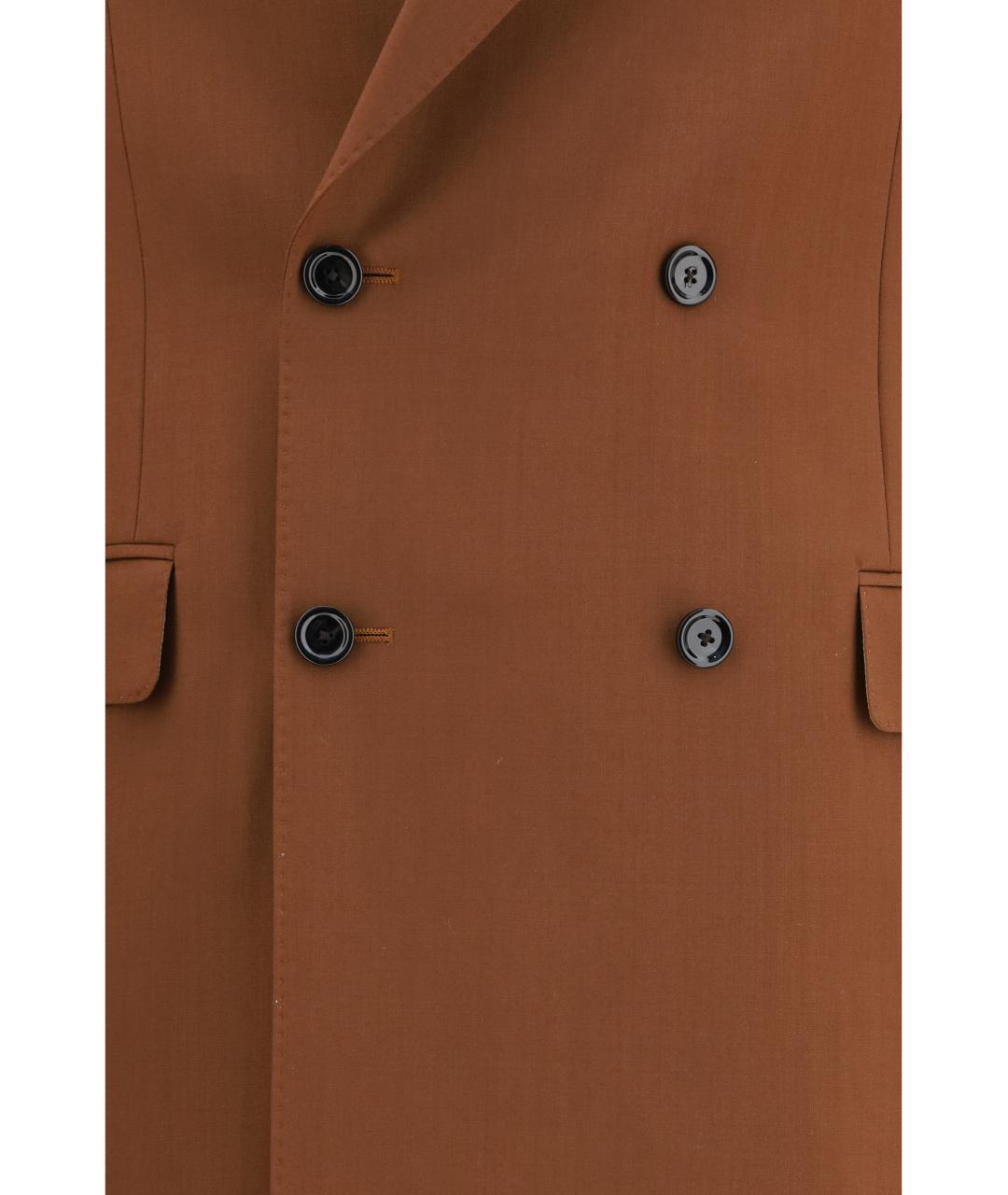 LARDINI Коричневый классический костюм, фото 4