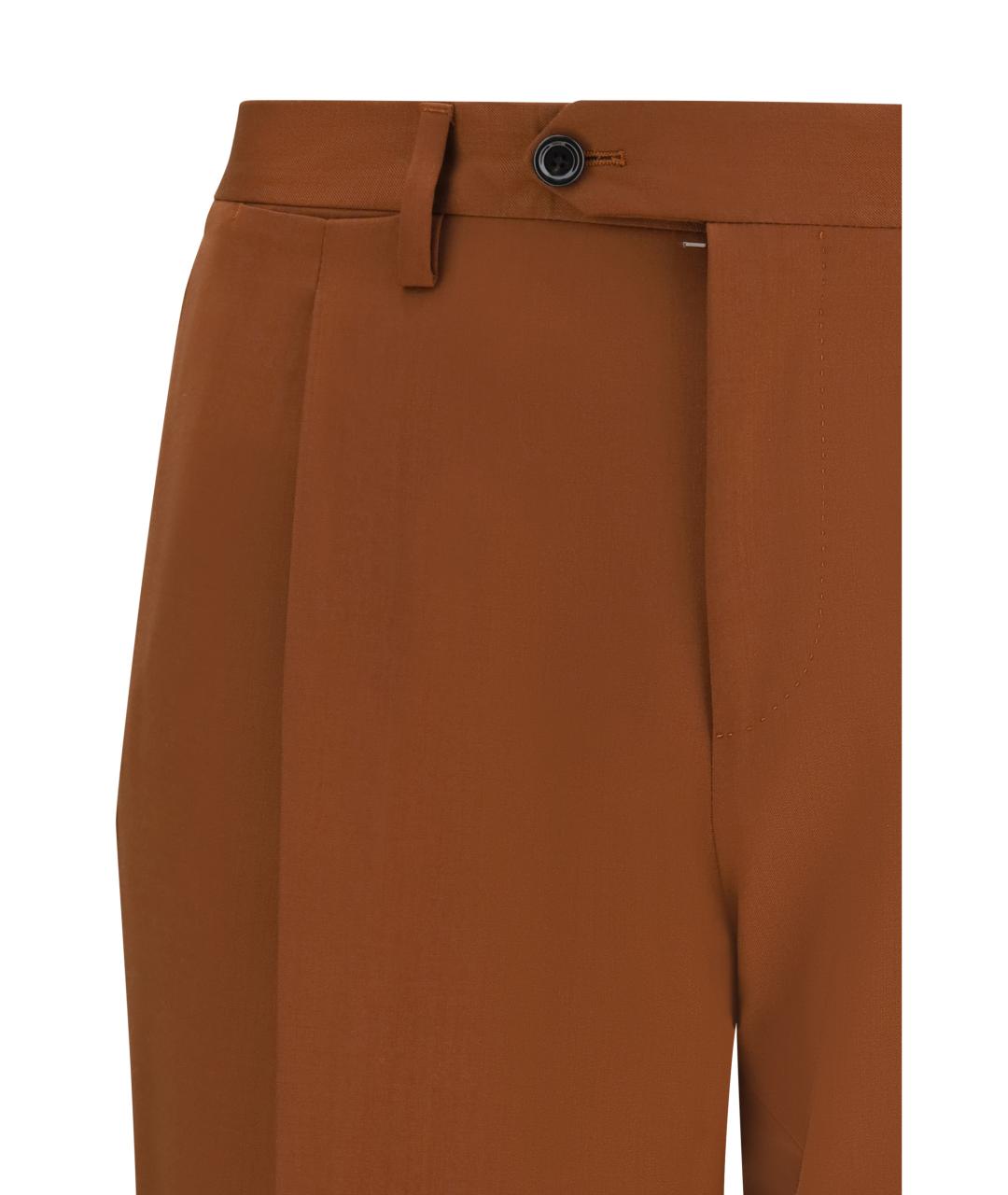 LARDINI Коричневый классический костюм, фото 3