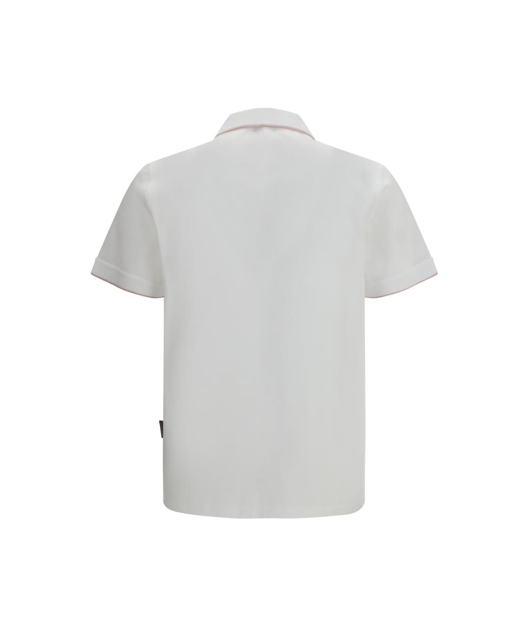 MOORER Мульти хлопковое поло с коротким рукавом, фото 2