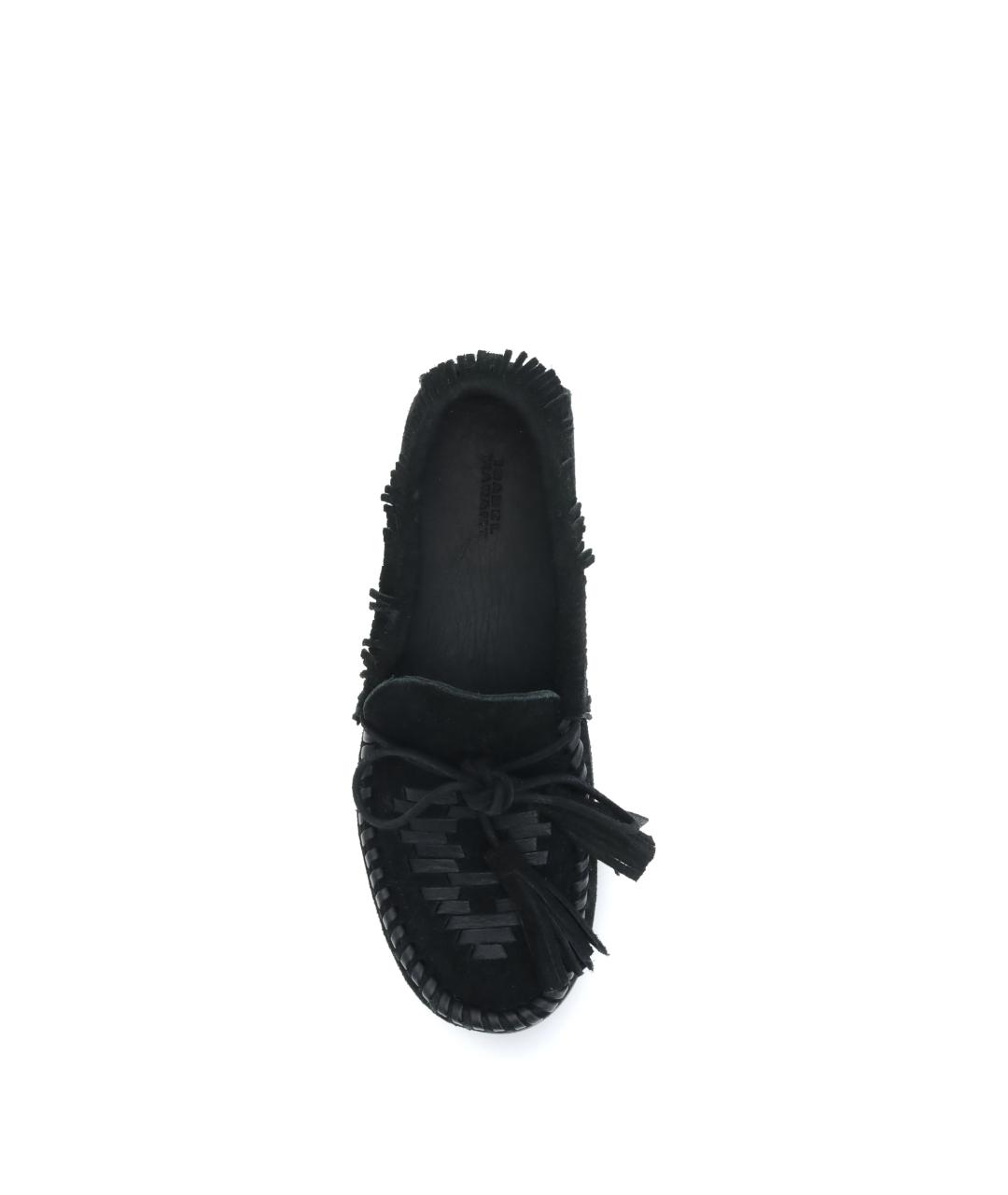 ISABEL MARANT Черные замшевые лоферы, фото 4