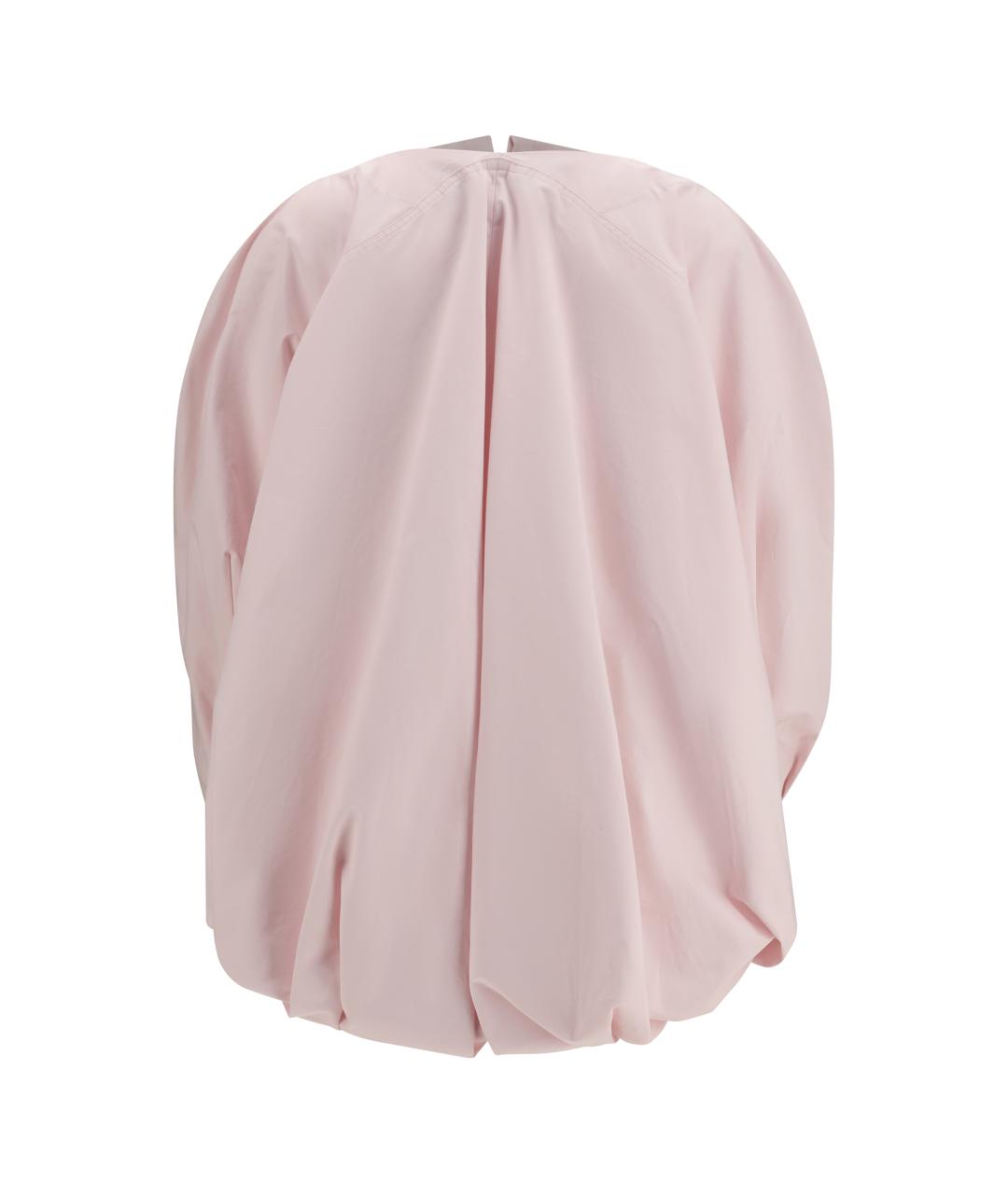 JACQUEMUS Розовая хлопковая рубашка, фото 2