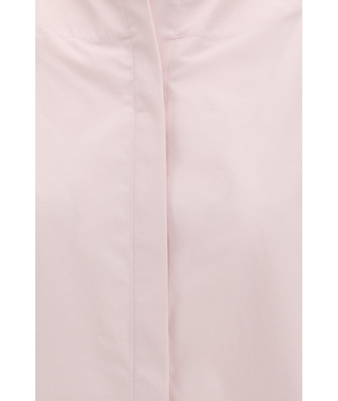 JACQUEMUS Розовая хлопковая рубашка, фото 3