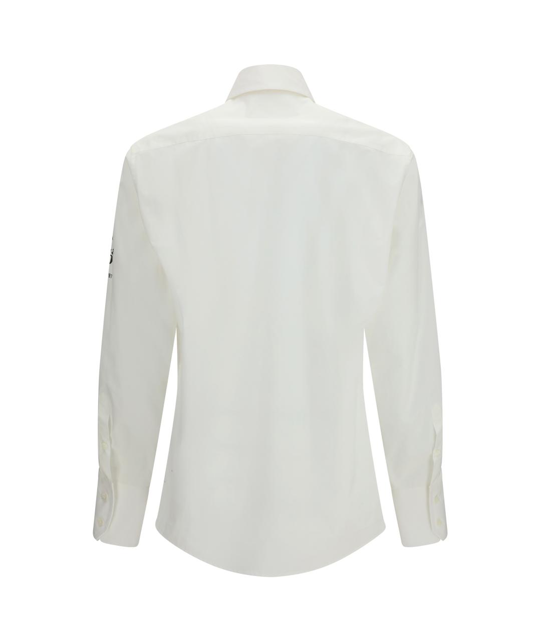 MM6 MAISON MARGIELA Белая хлопковая классическая рубашка, фото 2