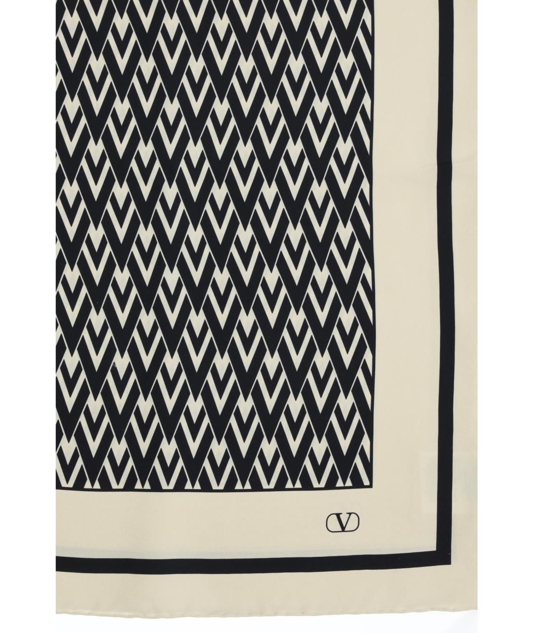 VALENTINO Мульти шелковый платок, фото 3