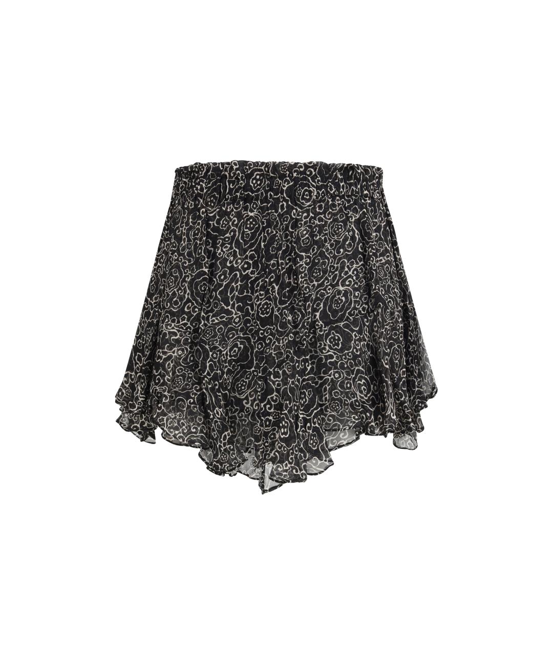 ISABEL MARANT ETOILE Черные вискозные шорты, фото 1