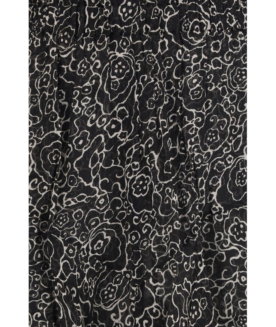 ISABEL MARANT ETOILE Черные вискозные шорты, фото 3