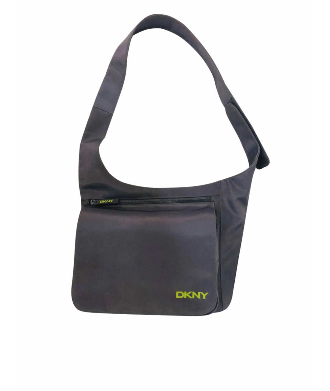 DKNY Антрацитовая тканевая сумка тоут, фото 1