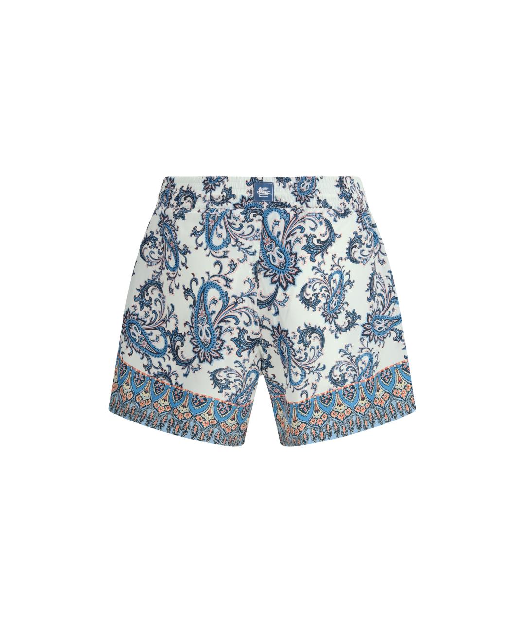 ETRO Мульти полиэстеровые шорты, фото 2