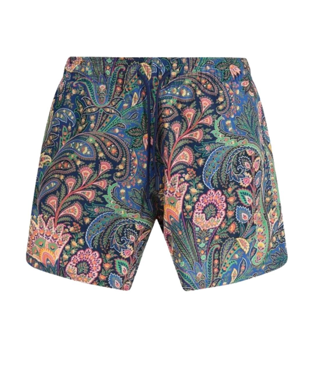 ETRO Мульти полиэстеровые шорты, фото 1