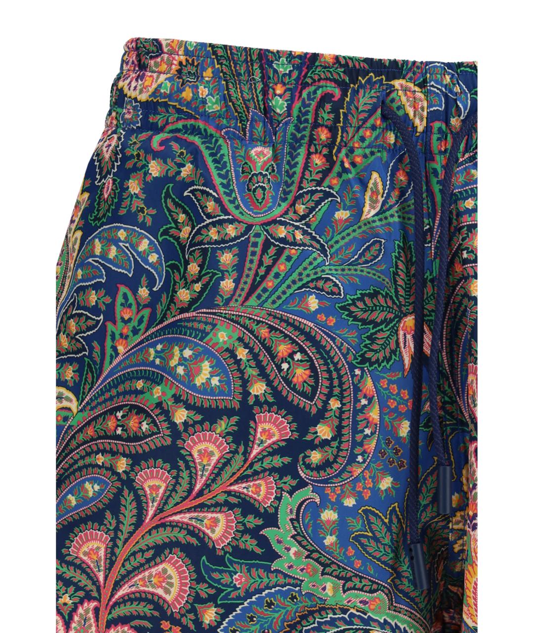 ETRO Мульти полиэстеровые шорты, фото 3