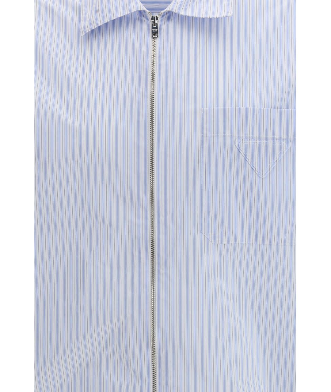 PRADA Голубая кэжуал рубашка, фото 3