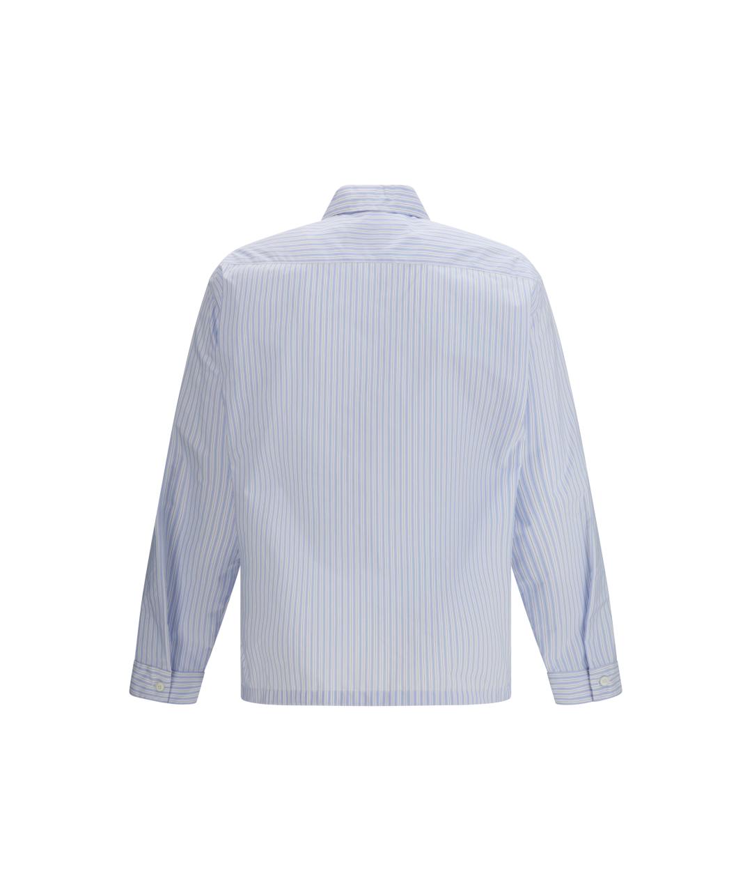 PRADA Голубая кэжуал рубашка, фото 2