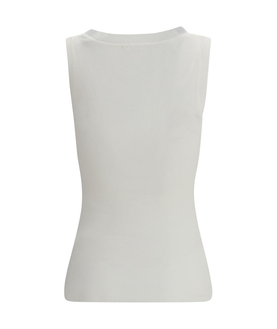 P.A.R.O.S.H. Бежевая хлопковая майка, фото 2