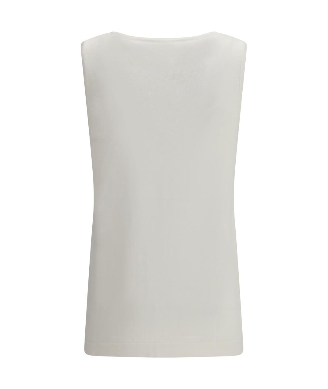 P.A.R.O.S.H. Бежевая льняная майка, фото 2