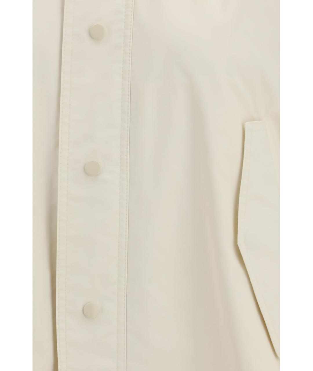 FABIANA FILIPPI Белая хлопковая куртка, фото 3