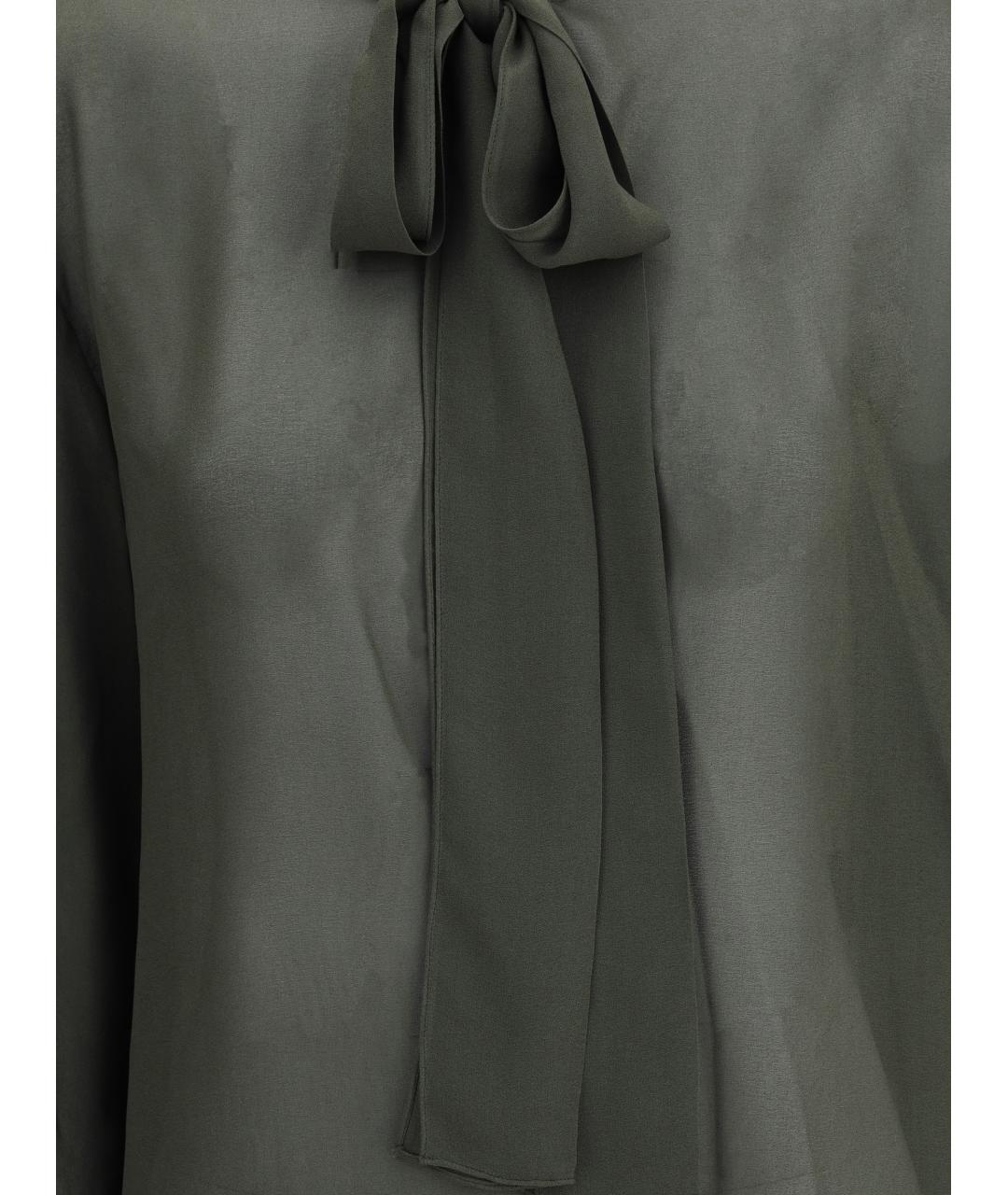 ALAIA Зеленая вискозная блузы, фото 3