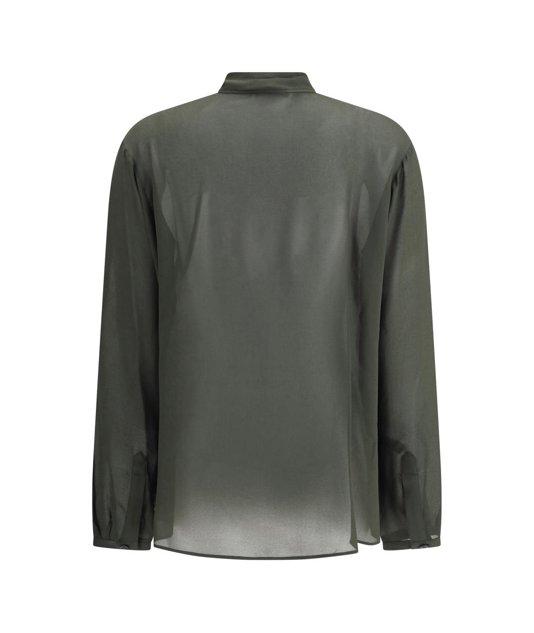 ALAIA Зеленая вискозная блузы, фото 2