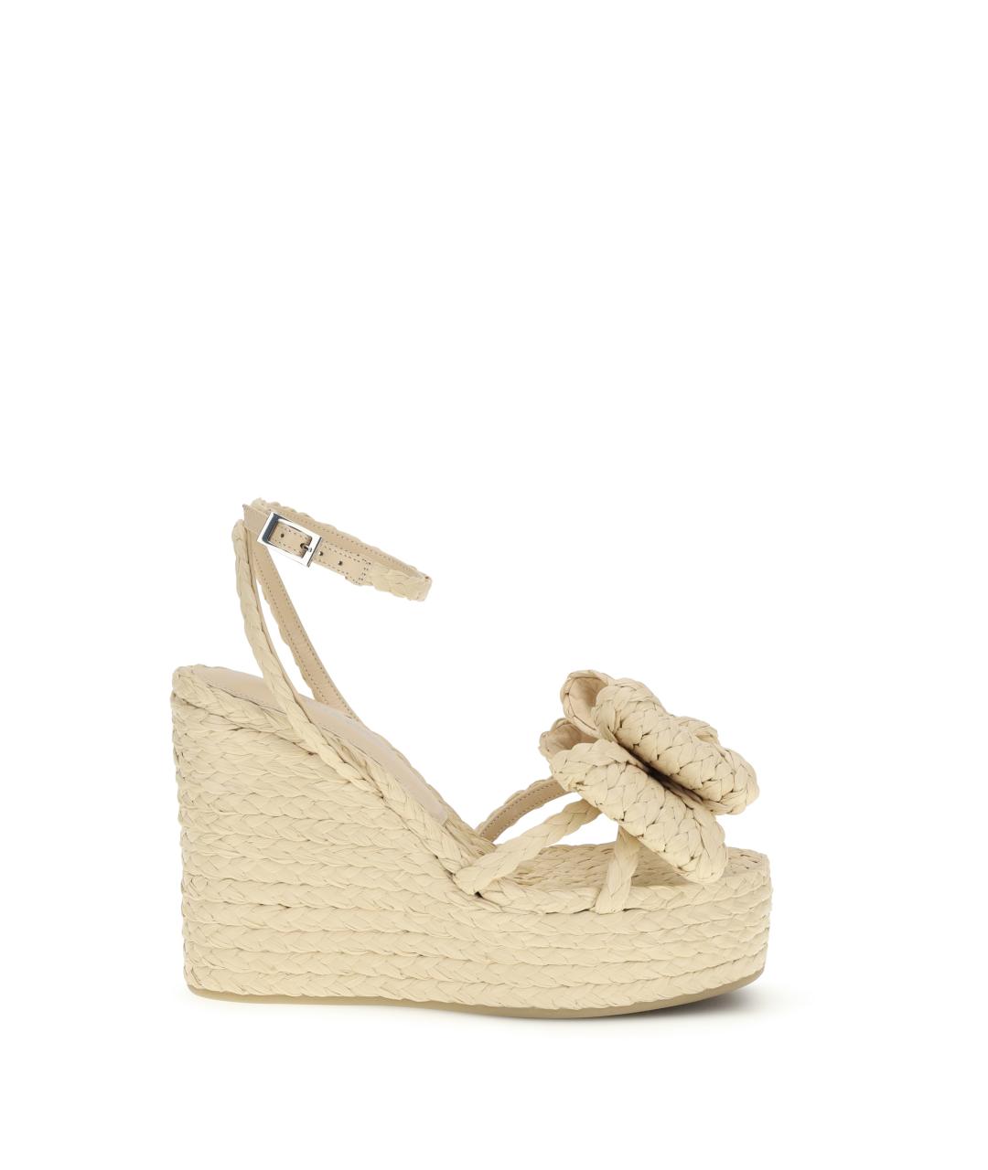 MACH&MACH Бежевые босоножки, фото 1