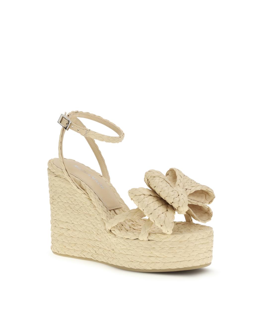 MACH&MACH Бежевые босоножки, фото 2