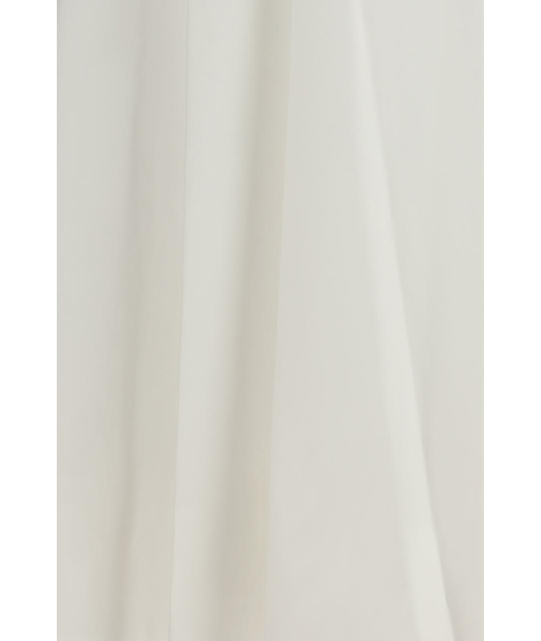 Cruna Белая хлопковая юбка миди, фото 3