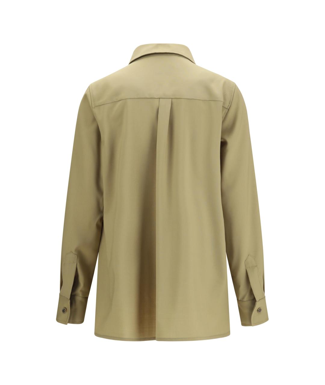 Cruna Зеленая шерстяная рубашка, фото 2