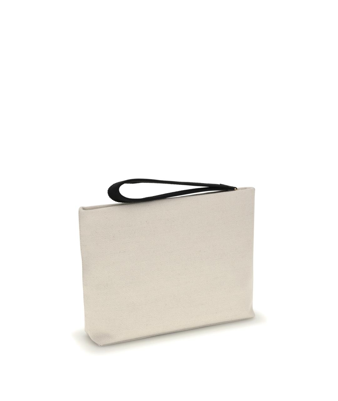 GIVENCHY Бежевая хлопковая косметичка, фото 3