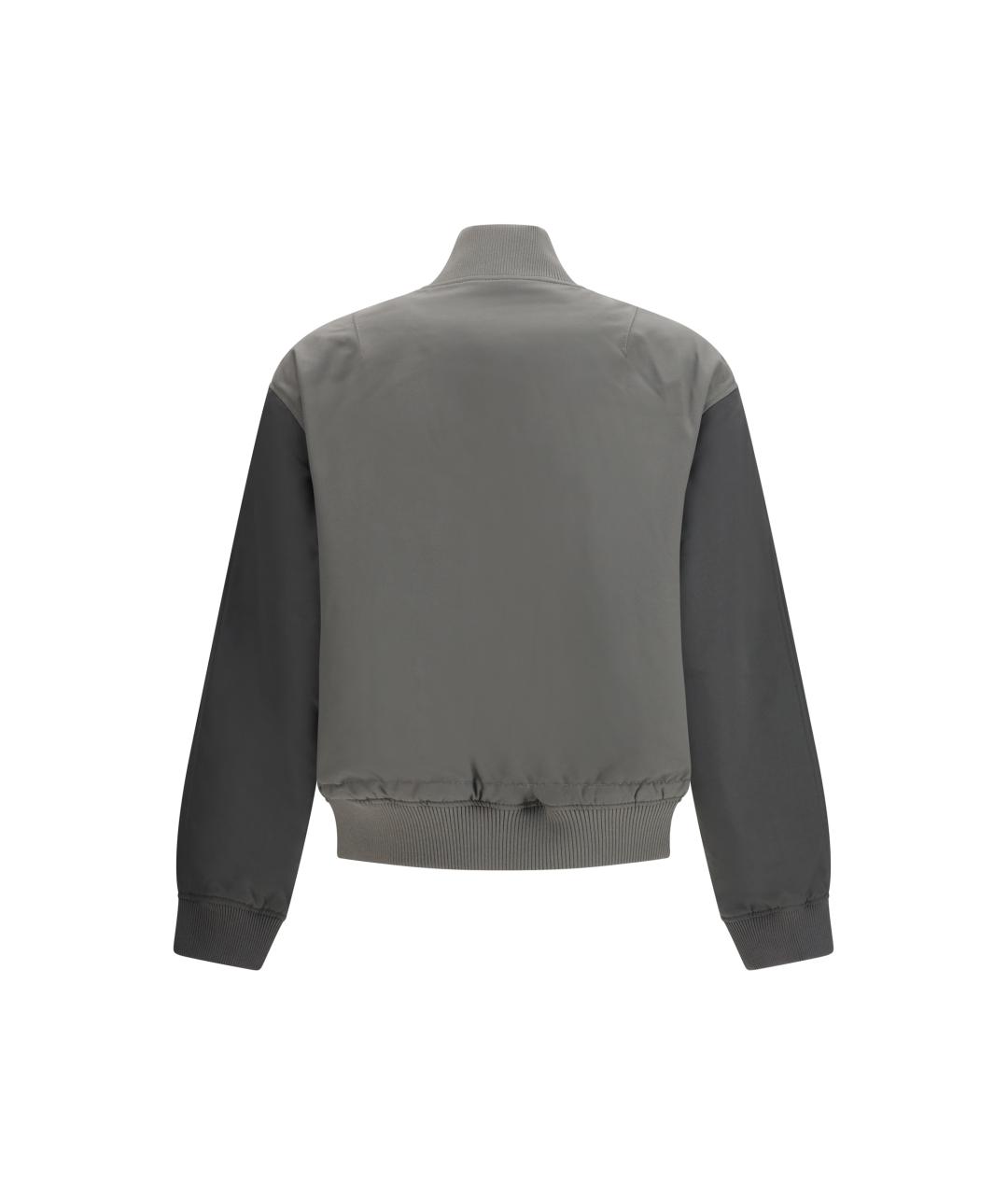 AXEL ARIGATO Серая полиэстеровая куртка, фото 2